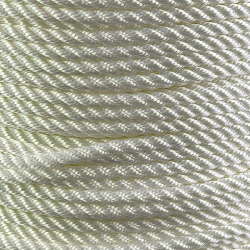 6mm white polyester rope 300 metre reel 1