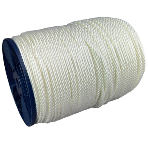 6mm white polyester rope 300 metre reel 4