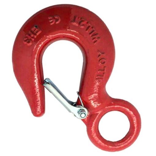 2 tonne red eye hook with safety catch 1