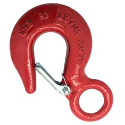 3 tonne red eye hook with safety catch 2