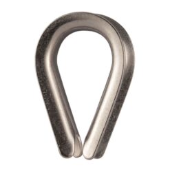 box of 20 24mm stainless steel rope thimble 3