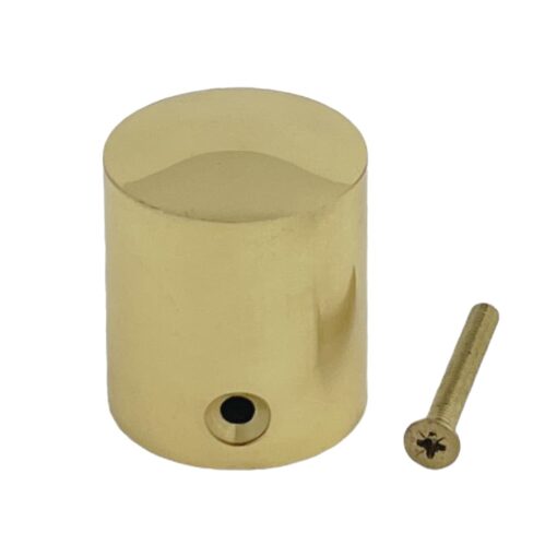 pack of 4 x 40mm polished brass end cap rope fittings 3