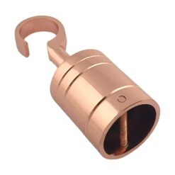 4 x 24mm copper bronze decking rope hook fittings 3