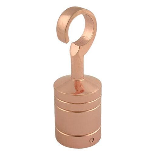 4 x 40mm copper bronze decking rope hook fittings 3