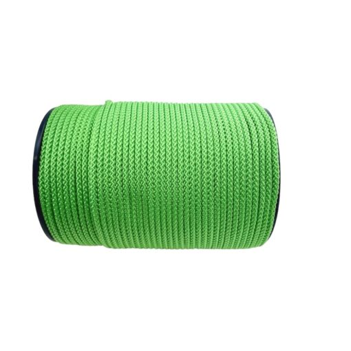 lime green braided polypropylene rope 4