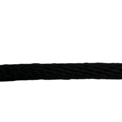 rs black spiral braided polypropylene rope 5