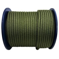 rs olive spiral braided polypropylene rope 2