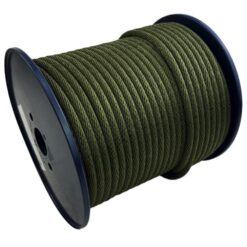 rs olive spiral braided polypropylene rope 3