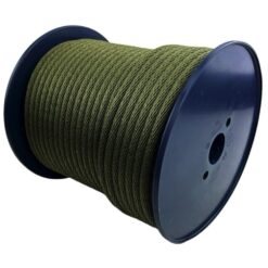 rs olive spiral braided polypropylene rope 4