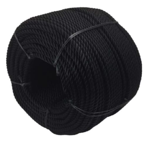 black nylon bondage coil 3