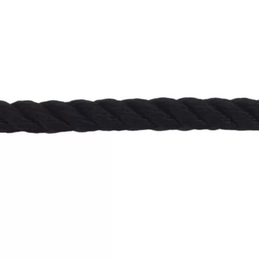 black nylon bondage rope 5