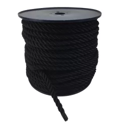 black nylon bondage rope on a reel 5