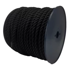 black nylon rope on a reel 3