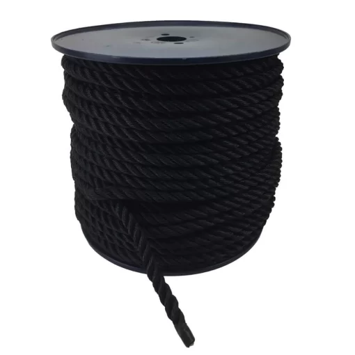 black nylon rope on a reel 5