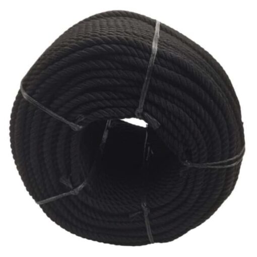 black polyester bondage rope 2