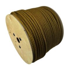 gold natural cotton bondage rope by the coil 3