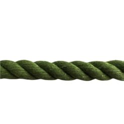 green natural cotton bondage rope by the coil 5