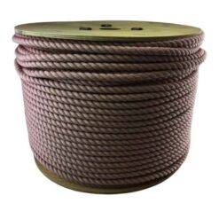 light pink natural cotton bondage rope by the coil 2