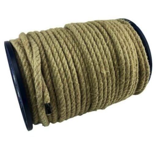 natural hemp bondage rope reel 1