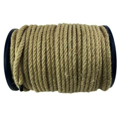 natural hemp bondage rope reel 4