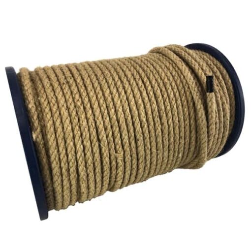 natural jute bondage rope on a reel 5