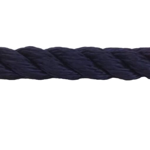 navy blue nylon bondage rope 5