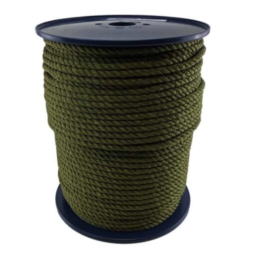 olive softline softline bondage rope reel 1