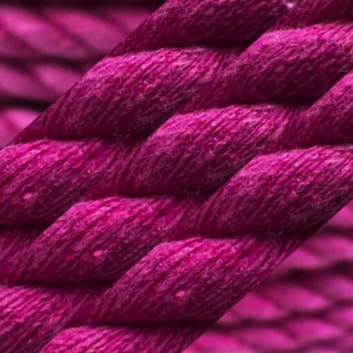 pink natural cotton bondage rope by the coil 1