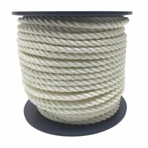 white nylon rope on a reel 5