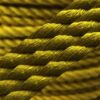 yellow natural cotton bondage rope by the coil 1