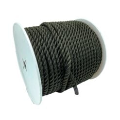 6mm olive green yacht rope x 100 metre reel 2