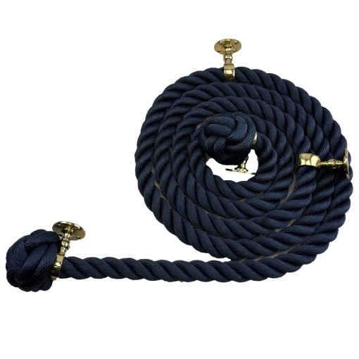 navy blue bannister rope 1