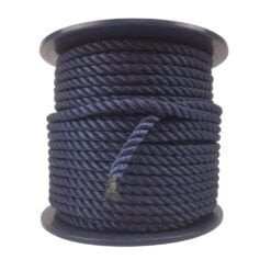 navy blue yacht rope x 100 metre reel 3