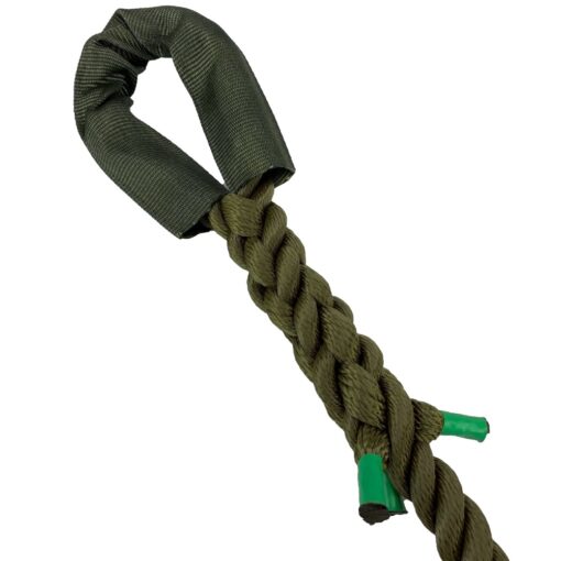 olive green 3 strand softline tow rope 4