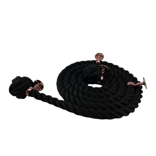 synthetic black bannister rope 1