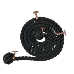 synthetic black bannister rope 2