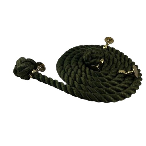 synthetic olive bannister rope 1