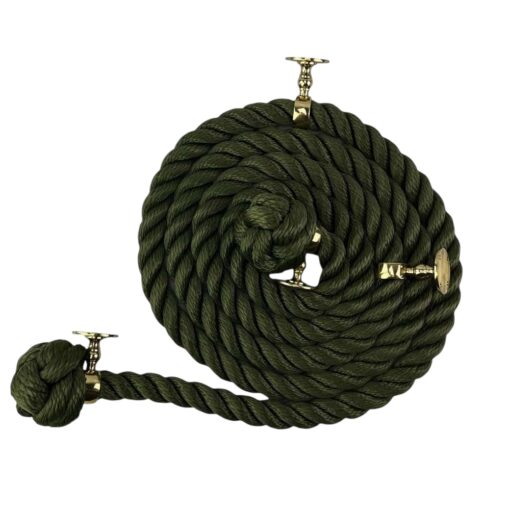 synthetic olive bannister rope 4