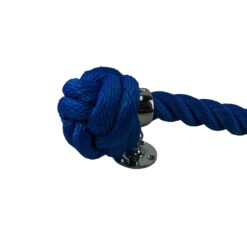 synthetic royal blue bannister rope 2