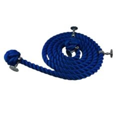 synthetic royal blue bannister rope 3