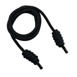 black with multi fleck flow rope 1