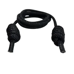 black with multi fleck flow rope 2