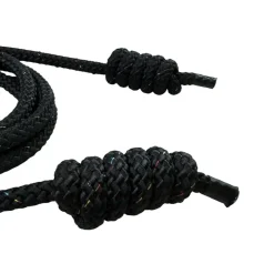 black with multi fleck flow rope 3