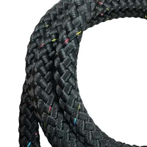 black with multi fleck flow rope 4