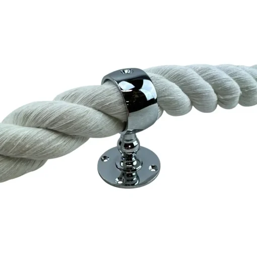 natural optic white cotton bannister rope 4