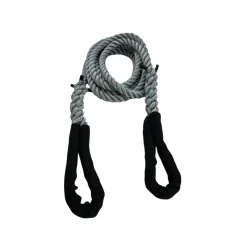 synthetic grey tow rope 2