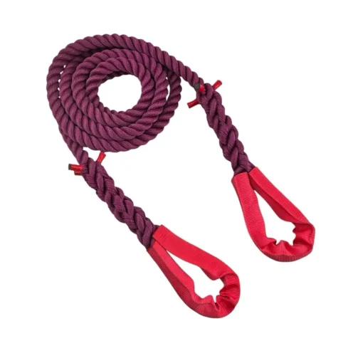 synthetic maroon tow rope 1