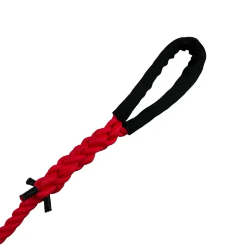 synthetic red tow rope 4