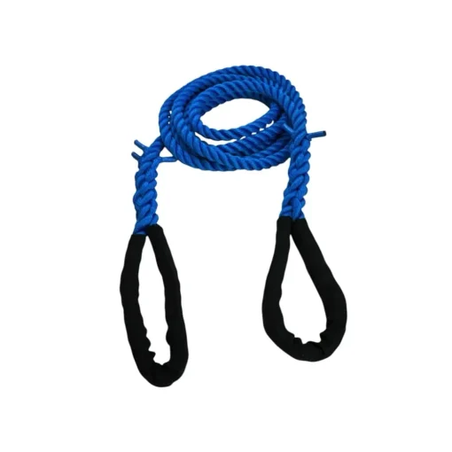 synthetic royal blue tow rope 2