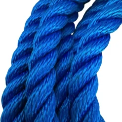 synthetic royal blue tow rope 3